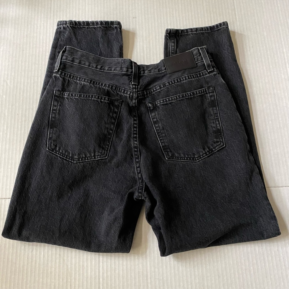 Everlane The 90s Cheeky Jean Organic Cotton Black Button Fly - Picture 4 of 16